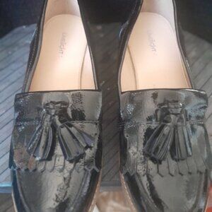Limelight Black Loafers with Tassels Size 8